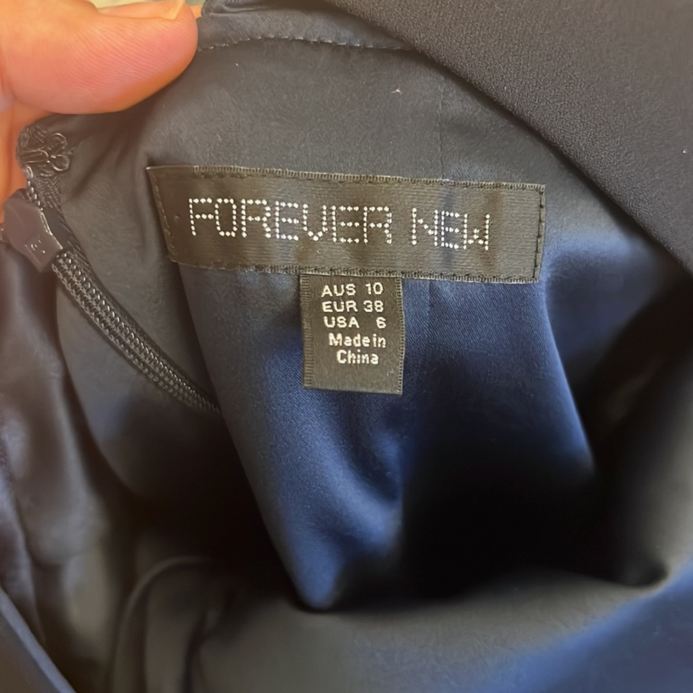 Forever new. Size 10. Small. Formal dress. Very very classy. Worn once. - Picture 4 of 6